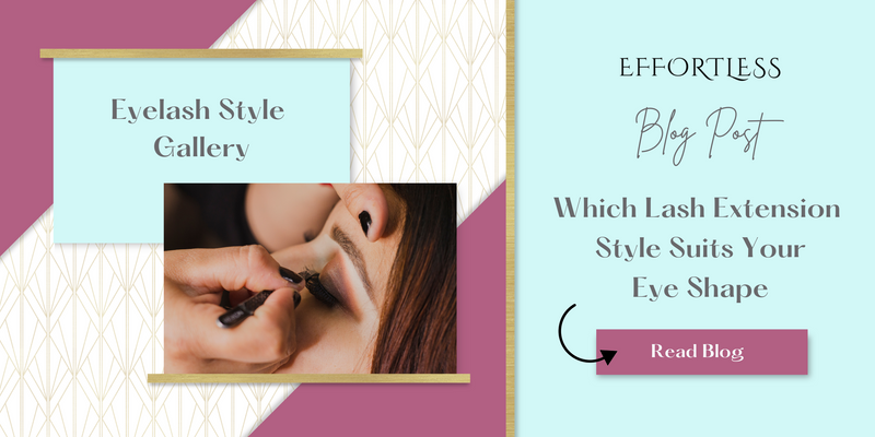 Which lash extension style suits your eye shape?
