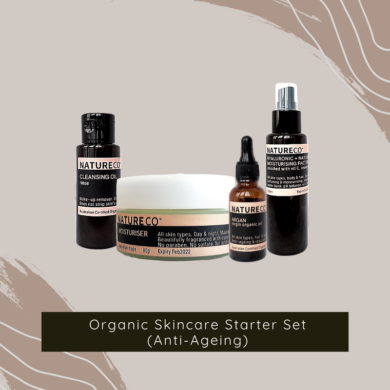 NatureCo Skincare Starter Set (Anti-Ageing)