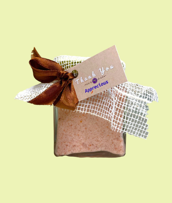 Lavender Himalayan Salt Scrub with Lavender Essential Oil