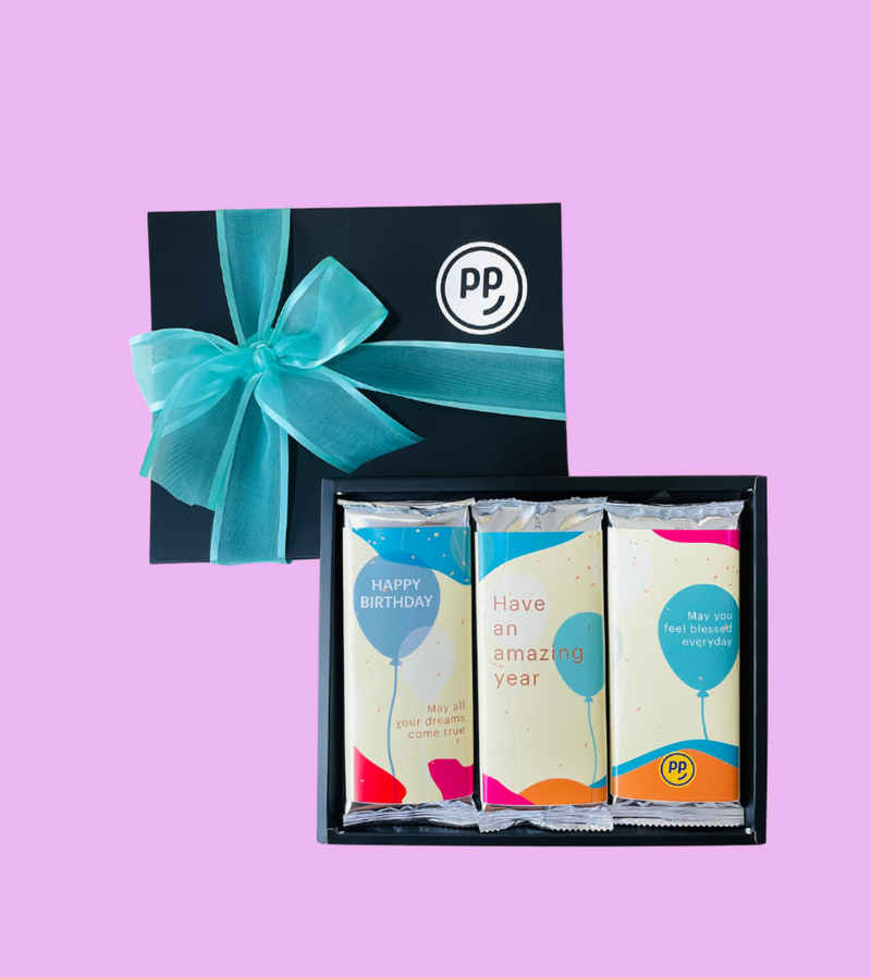 Chocolate Gift Pack with Personalised Greeting Card