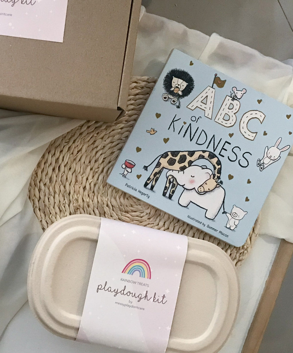 Rainbow Treats Playdough Book Kit