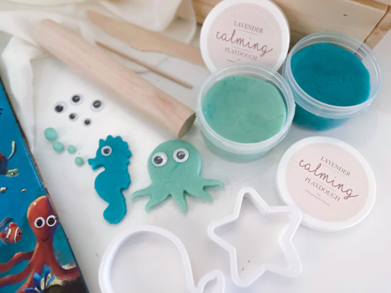 Ocean Playdough Book Kit