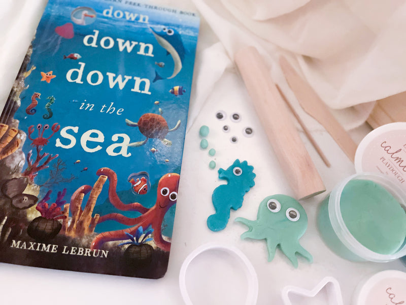 Ocean Playdough Book Kit