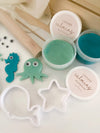 Ocean Playdough Book Kit