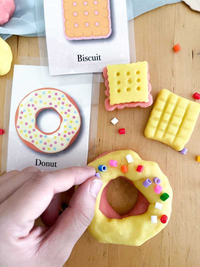 Rainbow Treats Playdough Book Kit