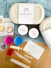Rainbow Treats Playdough Book Kit