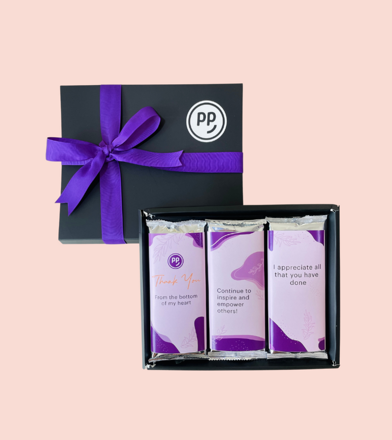 Chocolate Gift Pack with Personalised Greeting Card