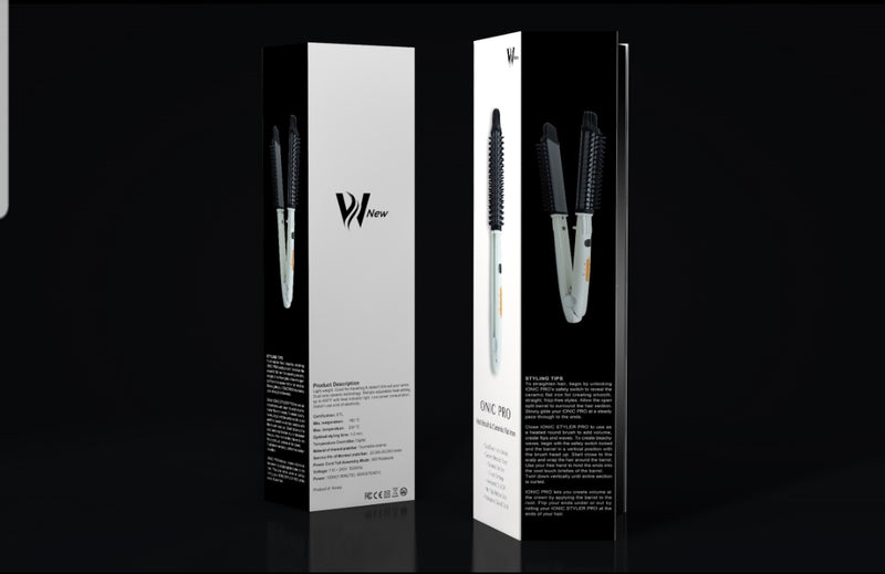 Ionic Pro Hot Brush and Flat Iron