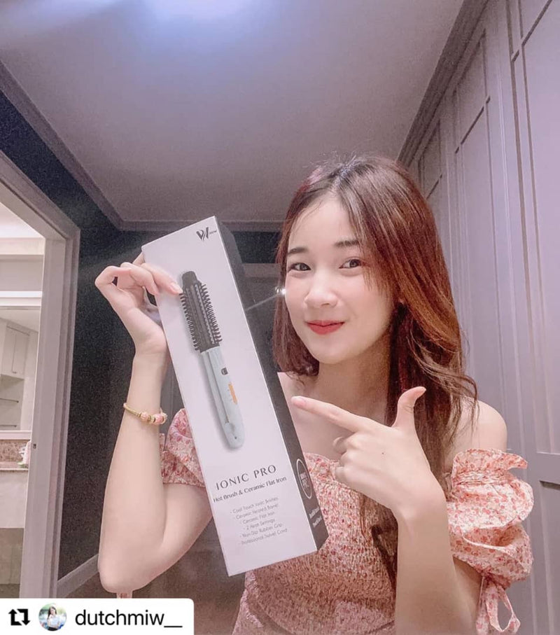 Ionic Pro Hot Brush and Flat Iron
