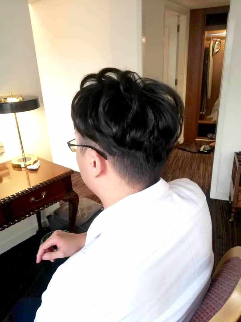 Men Makeup and Hairstyling Service
