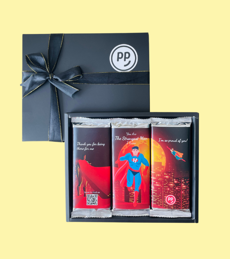 Chocolate Gift Pack with Personalised Greeting Card